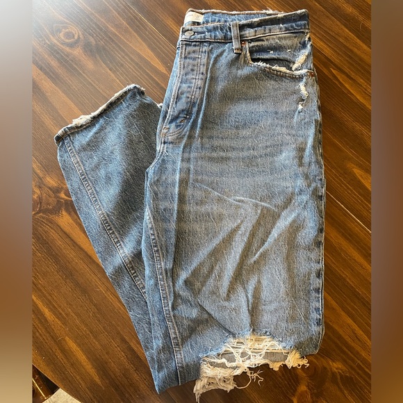 Abercrombie & Fitch The Dad High Rise Jeans - Picture 6 of 6